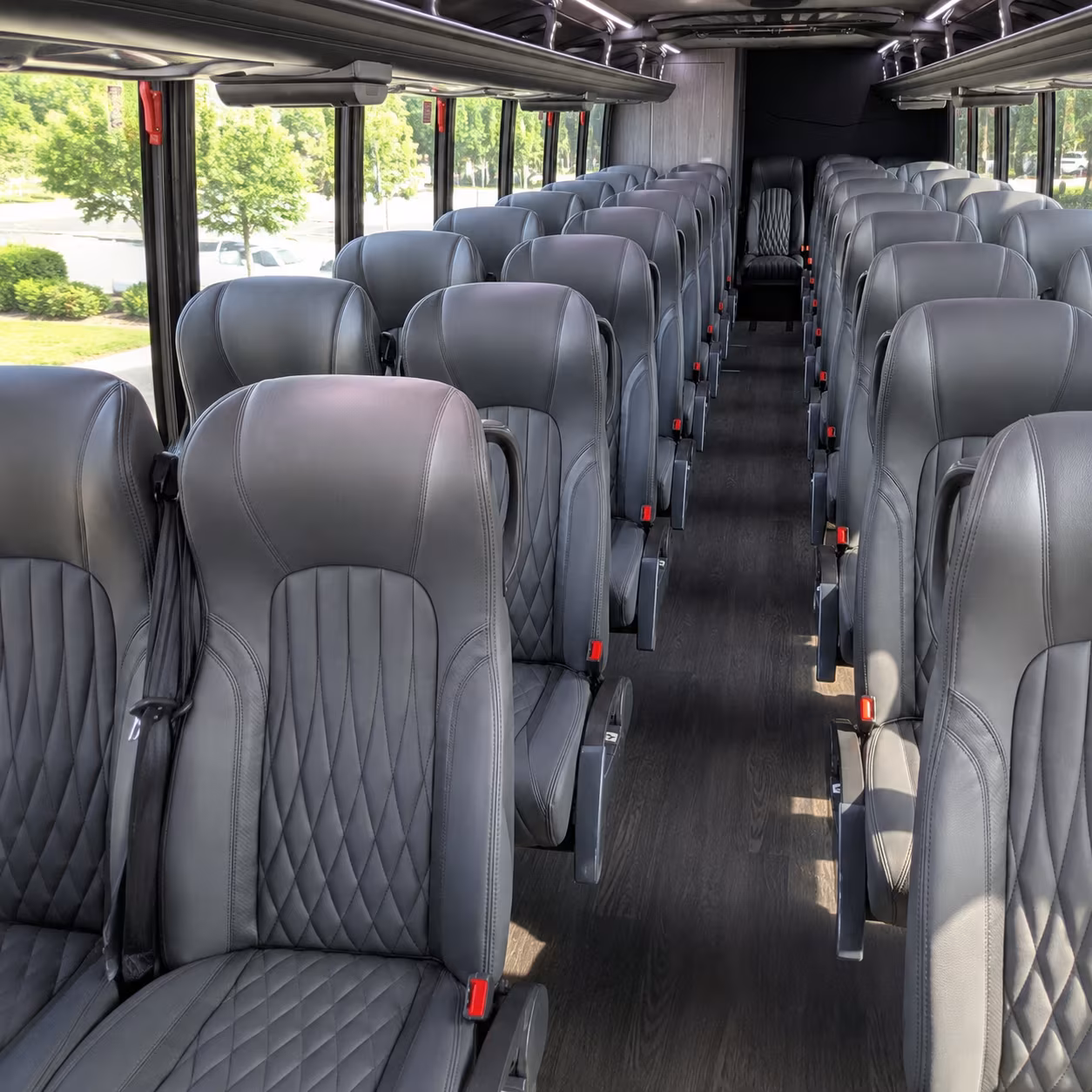 25 passenger minibus inside