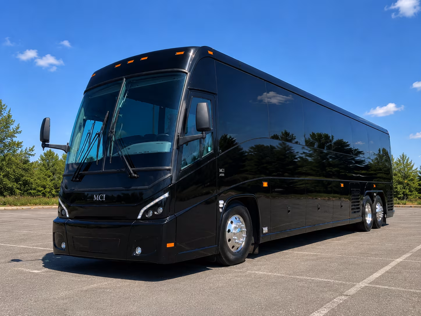 buses for ceremonies and receptions at liberty state park venues