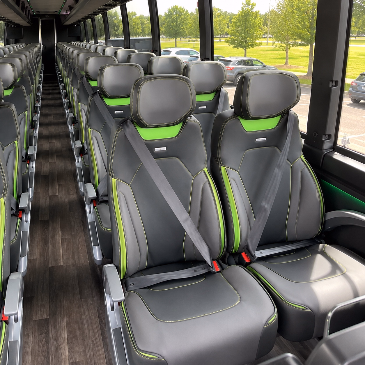 jersey city concert transportation onboard seating