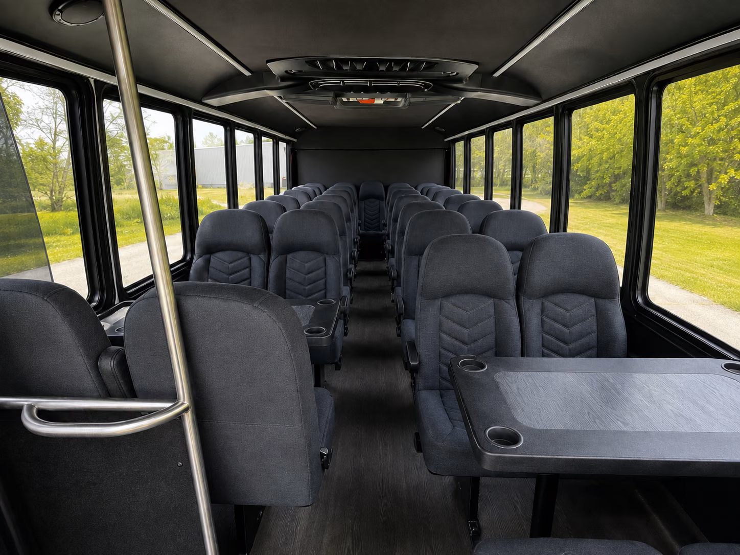 jersey city sporting event transportation onboard seating