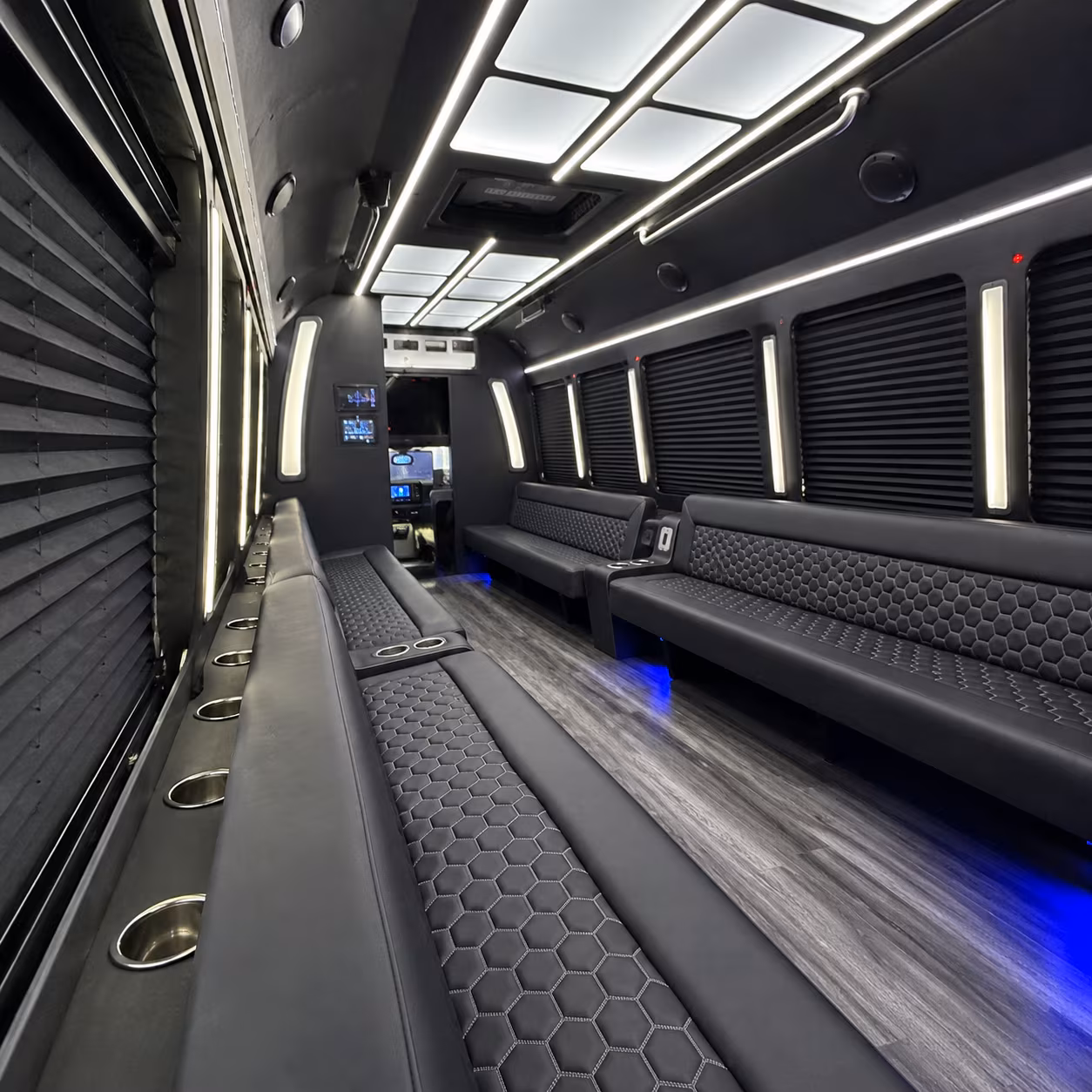 party bus interior