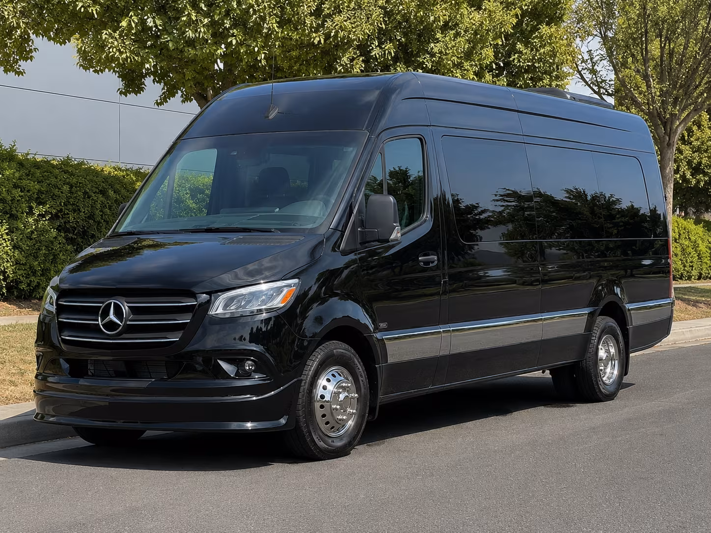 sprinter van with driver